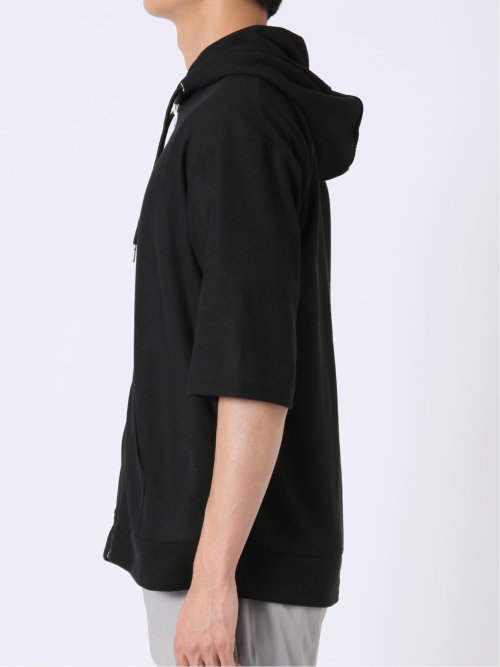 カウラ/Kaule ハニカム メッシュ 半端袖 パーカー