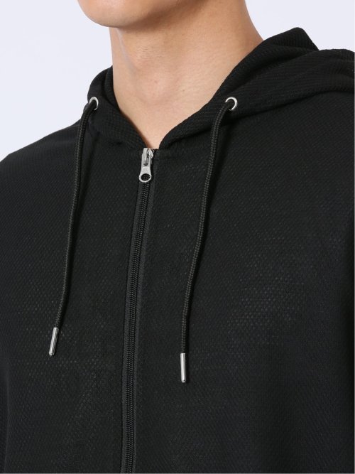 カウラ/Kaule ハニカム メッシュ 半端袖 パーカー