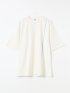 KAITEKI+ ストレッチ 涼感 UV イージーケア ソロナ ワッフル 切替 クルーネック 半袖 Tシャツ メンズ