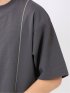 KAITEKI+ ストレッチ 涼感 UV イージーケア ソロナ ワッフル 切替 クルーネック 半袖 Tシャツ メンズ