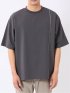 KAITEKI+ ストレッチ 涼感 UV イージーケア ソロナ ワッフル 切替 クルーネック 半袖 Tシャツ メンズ