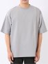 KAITEKI+ ストレッチ 涼感 UV イージーケア ソロナ ワッフル 切替 クルーネック 半袖 Tシャツ メンズ