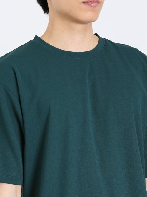 kaule 裾フェイクレイヤード クルーネック半袖Ｔシャツ