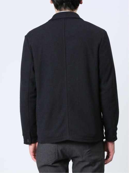 メランジダブルフェイス 2ボタン テーラードジャケット