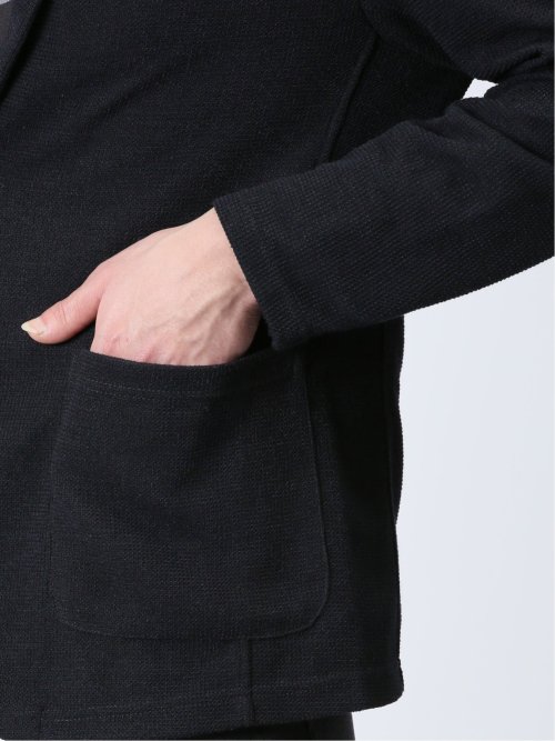 メランジダブルフェイス 2ボタン テーラードジャケット