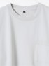 KAITEKI+ ストレッチ 吸汗速乾 UV 軽量 高通気 メッシュ 胸ポケット 無地 クルーネック 半袖 Tシャツ メンズ