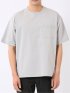 KAITEKI+ ストレッチ 吸汗速乾 UV 軽量 高通気 メッシュ 胸ポケット 無地 クルーネック 半袖 Tシャツ メンズ