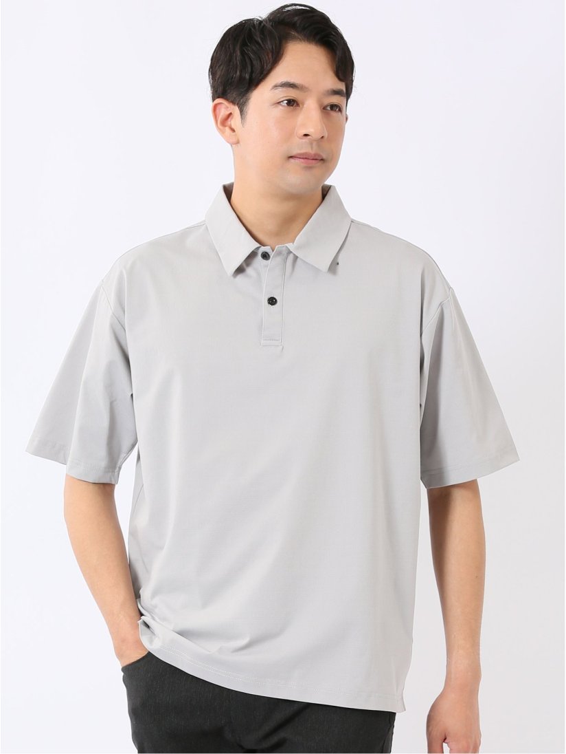 KAITEKI+ ストレッチ 吸汗速乾 UV 軽量 高通気 メッシュ 無地 半袖 