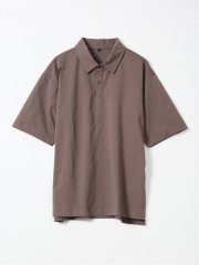 KAITEKI+ ストレッチ 吸汗速乾 UV 軽量 高通気 メッシュ 無地 半袖 ポロシャツ メンズ