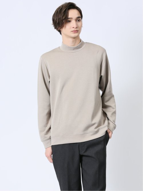 カウラ/kaule シルキースムース ハイネック長袖Tシャツ