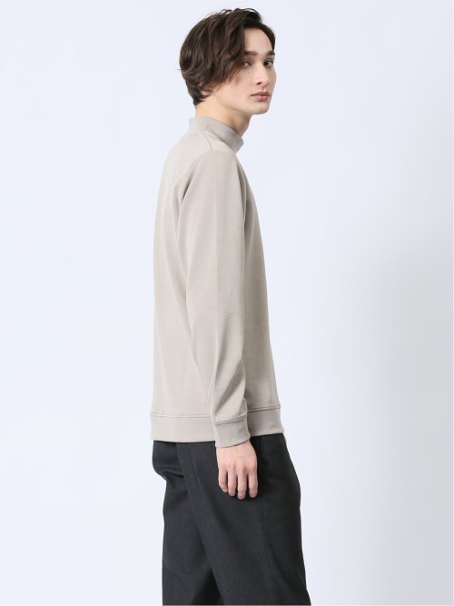 カウラ/kaule シルキースムース ハイネック長袖Tシャツ