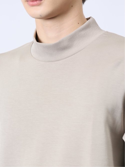 カウラ/kaule シルキースムース ハイネック長袖Tシャツ