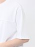 カウラ/kaule ポンチピンタック クルーネック半袖Tシャツ