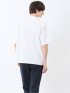 カウラ/kaule ポンチピンタック クルーネック半袖Tシャツ