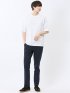カウラ/kaule ポンチピンタック クルーネック半袖Tシャツ