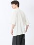 カウラ/kaule ケーブルジャガード クルーネック半袖Tシャツ