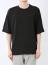 カウラ/kaule ケーブルジャガード クルーネック半袖Tシャツ