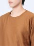 クルーネック半袖Tシャツ&タンクトップ アンサンブル
