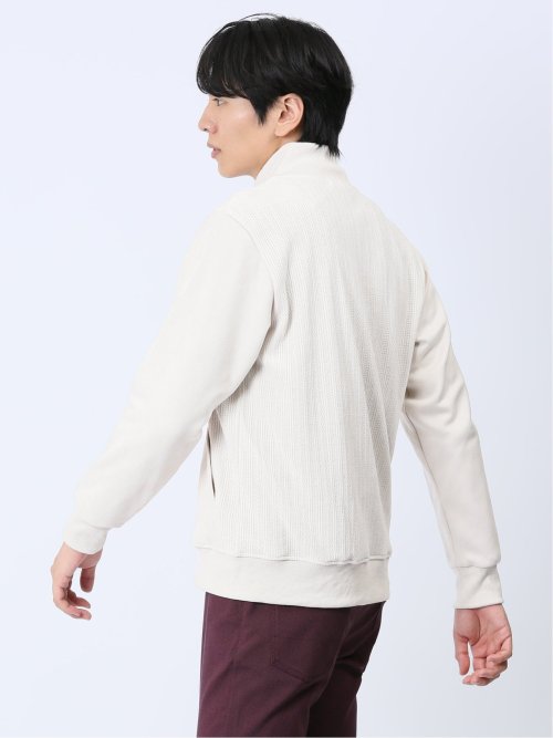 ジャガードモール スタンドカットアウター