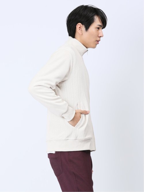 ジャガードモール スタンドカットアウター