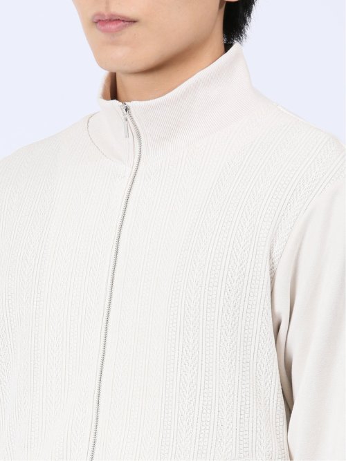 ジャガードモール スタンドカットアウター