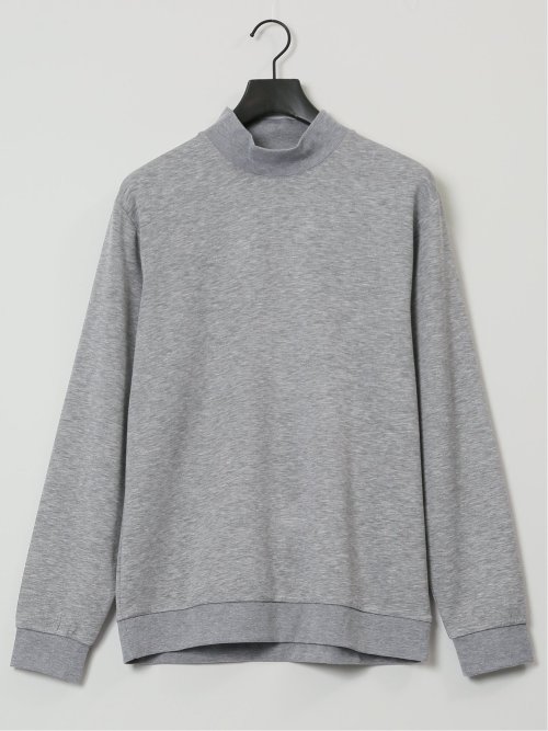 SOFT CUSHION モックネック 長袖プルオーバー