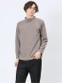 ストレッチ起毛 モックネック 長袖Tシャツ