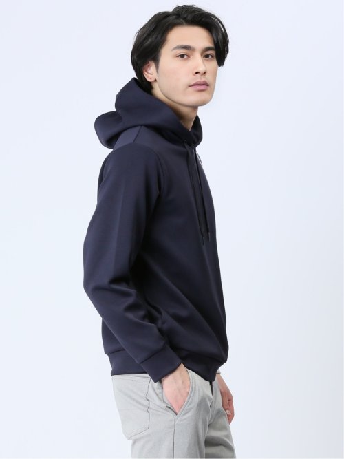 SOFT CUSHION 切替長袖プルパーカー