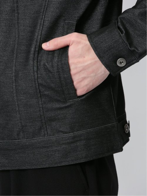 シャンブレー ストレッチ カットアウター