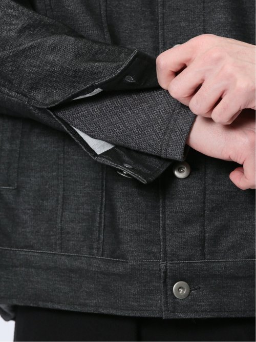 シャンブレー ストレッチ カットアウター