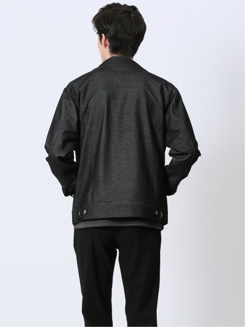 シャンブレー ストレッチ カットアウター