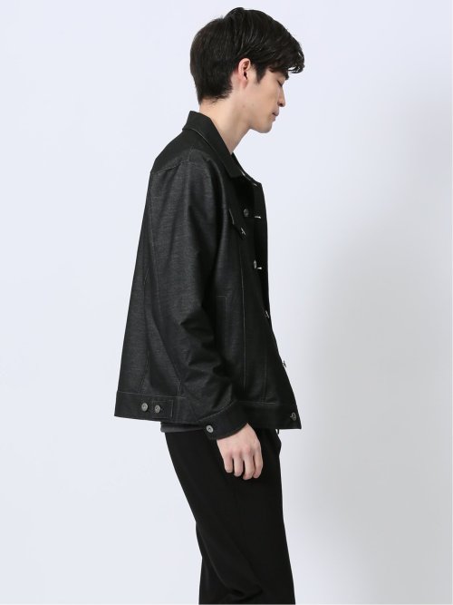 シャンブレー ストレッチ カットアウター