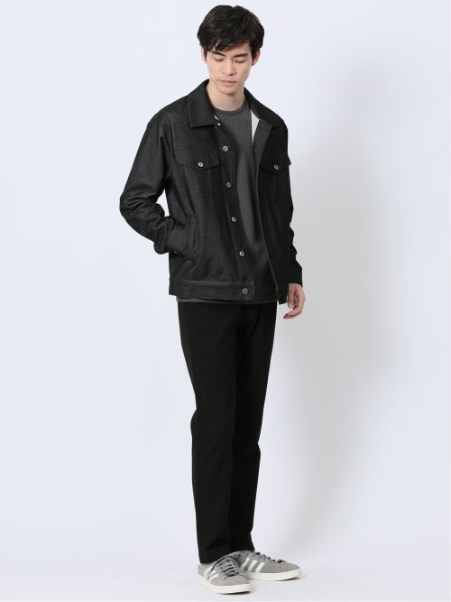 シャンブレー ストレッチ カットアウター