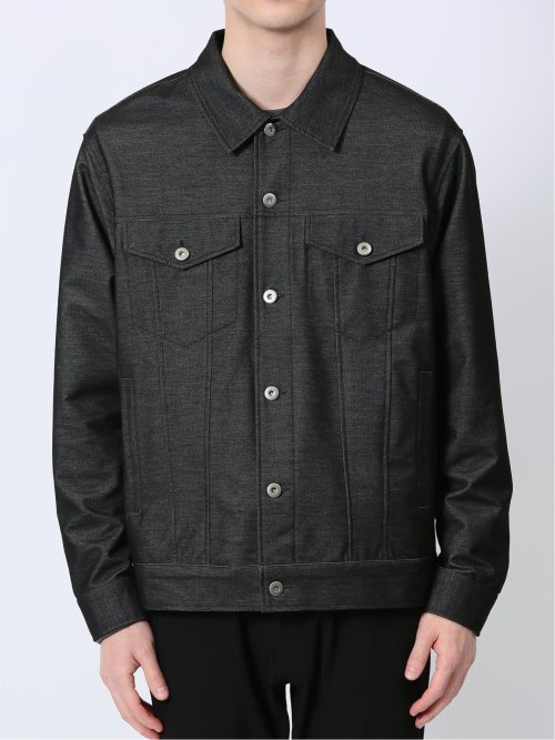 シャンブレー ストレッチ カットアウター