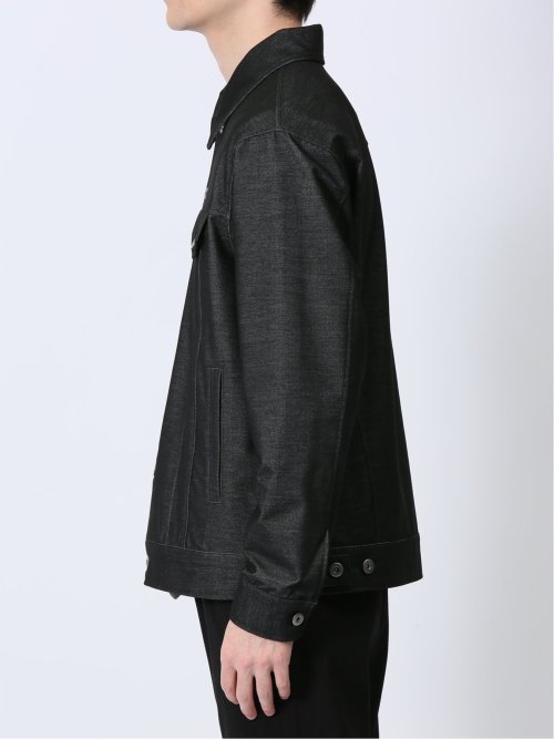 シャンブレー ストレッチ カットアウター