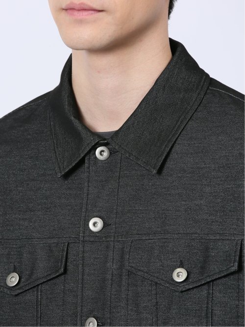 シャンブレー ストレッチ カットアウター