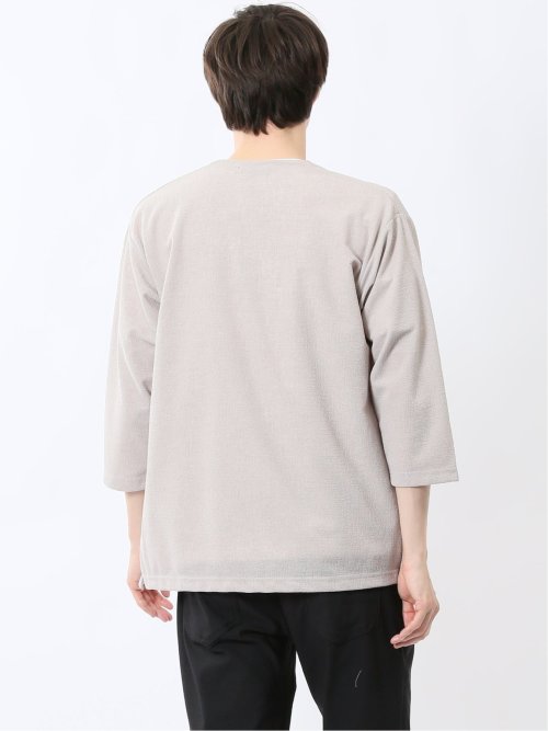 着流しカーデ7分&半袖Ｔシャツ アンサンブル