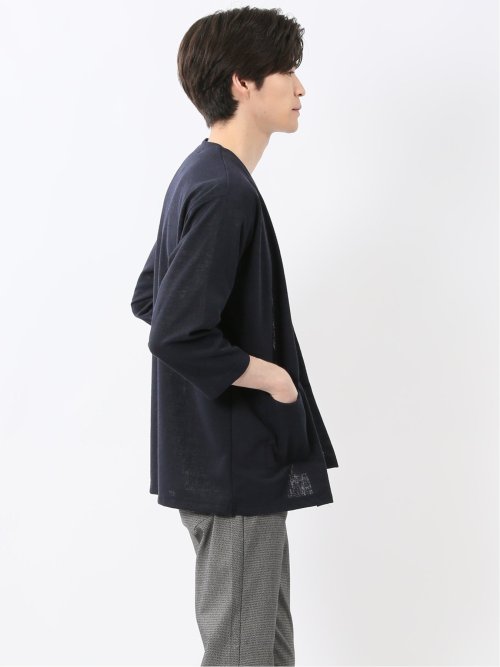 着流しカーデ7分&半袖Ｔシャツ アンサンブル