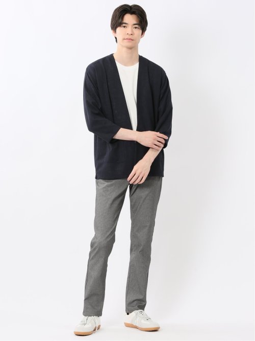 着流しカーデ7分&半袖Ｔシャツ アンサンブル