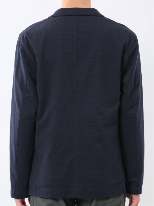 ストレッチ カットジャガード 2ボタン ジャケット