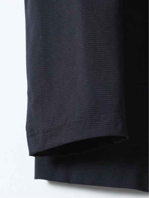 ストレッチ マイクロドット メッシュ 2ボタン ジャケット