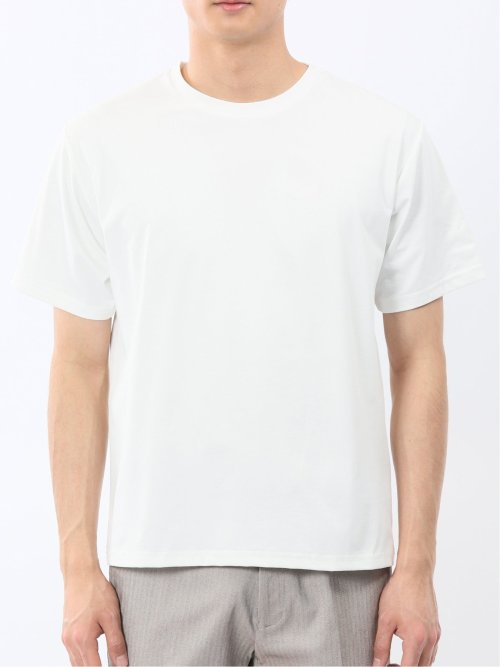 ダイヤ柄 クルー プルオーバー & 半袖 Tシャツ アンサンブル