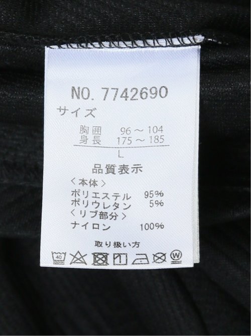 ふくれジャガード Vネック長袖Tシャツ