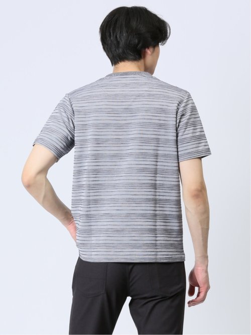 タックボーダー Vネック半袖Ｔシャツ