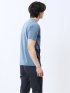 異素材切替 クルーネック半袖Tシャツ