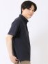綿混 メランジ 鹿の子 ボタンダウン 半袖 ビズポロ ポロシャツ クールビズ メンズ