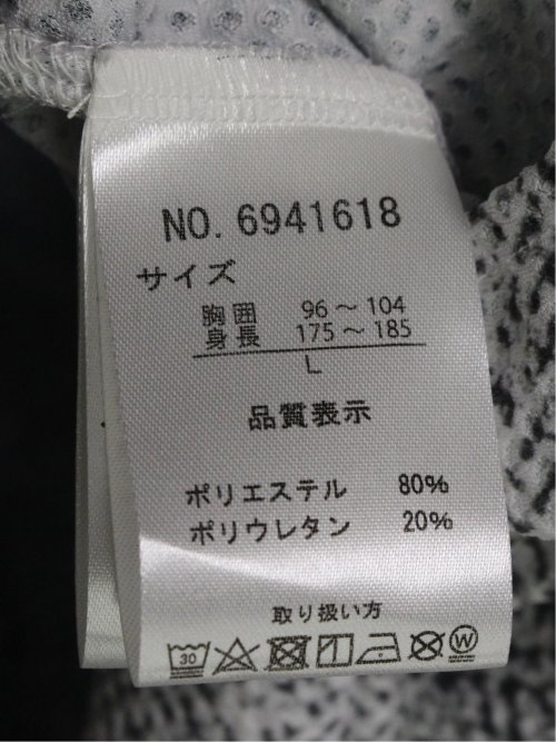 エステルプリント 半袖シャツアウター