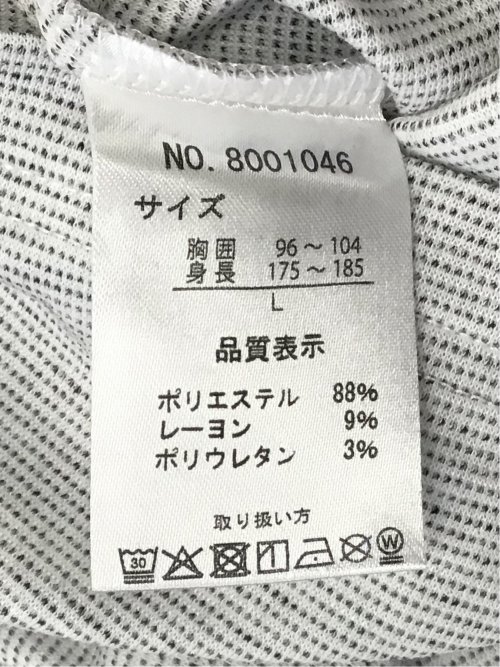 メランジポンチ キーネック半袖Tシャツ