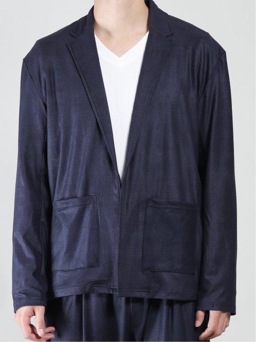 フラッフィースムース カーディジャケット(セットアップ可能)