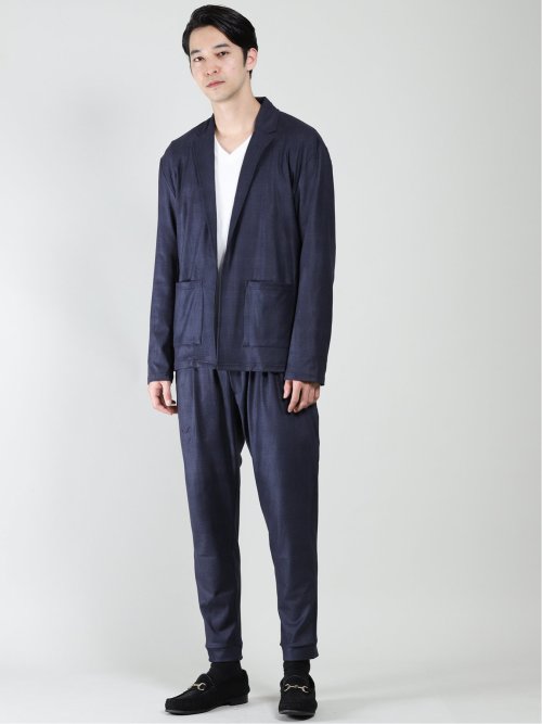 フラッフィースムース カーディジャケット(セットアップ可能)